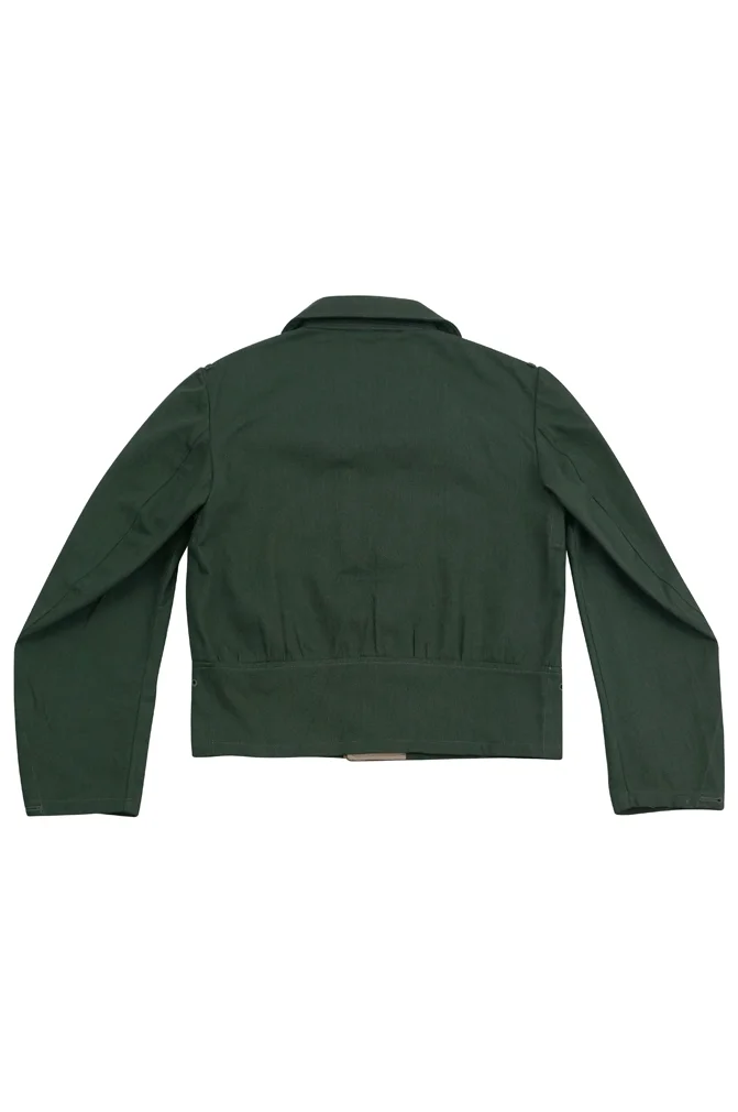   Wehrmacht German M1944 EM Summer HBT Reed Green Field Tunic German-Uniform