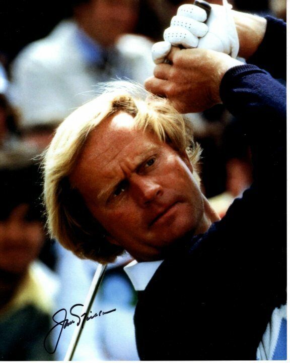 JACK NICKLAUS signed autographed 8x10 PGA GOLF Photo Poster painting