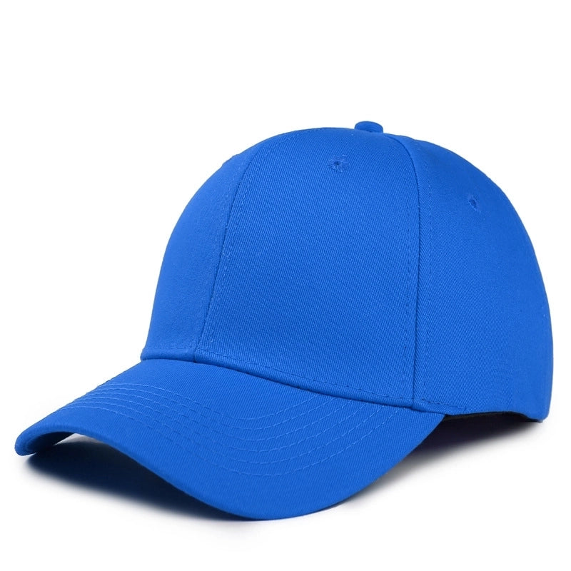 Unisex Minimalist Solid Color Curved Eaves Baseball Cap