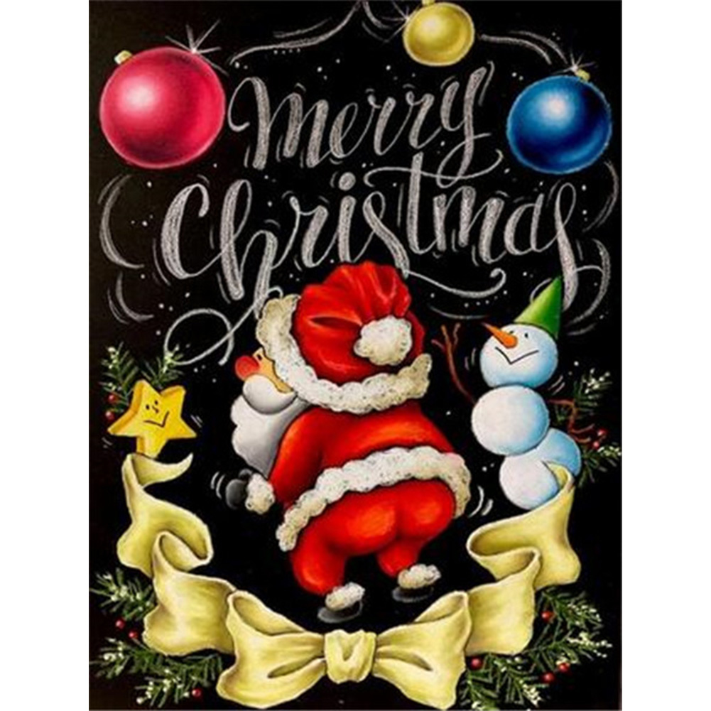 

Santa Claus - Round Drill Diamond Painting - 30*40CM, 501 Original