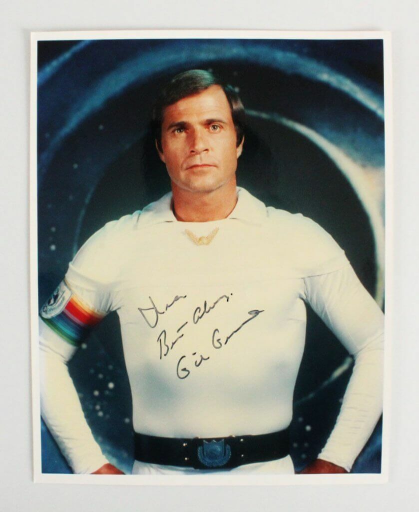 Gil Gerard Signed Photo Poster painting 8x10 - COA JSA