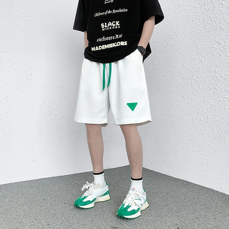 Men Shorts Men's Summer Sports Pirate Shorts Loose Beach Pants