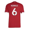 KERKEZ #6 Liverpool Home Authentic Soccer Jersey 2025/26