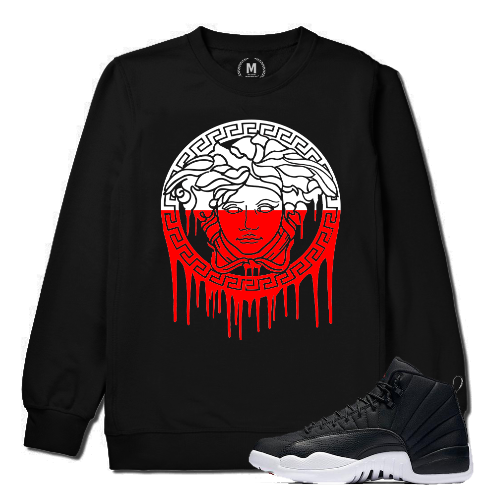 two tone crewneck sweatshirts
