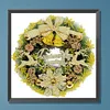 Diamond Painting-DIY Crystal Rhinestone Xmas Wreath