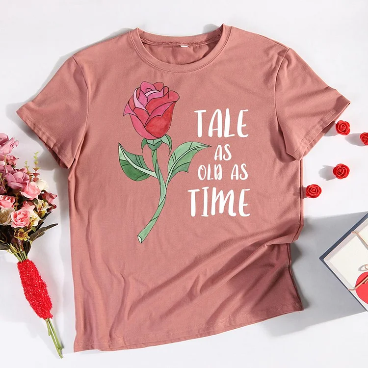Tale As Old As Time T-Shirt-011437-Annaletters