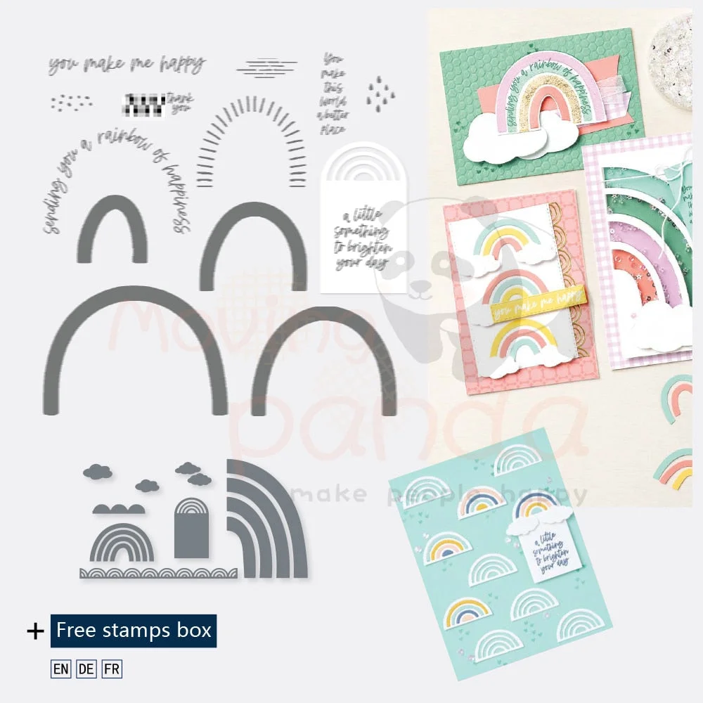 2022 New Metal Cutting Dies And Stamps Clear Silicone Stamps For Scrapbooking DIY Paper Photo Cards Cutting Dies Craft Cuts