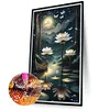 Diamond Painting-DIY Full Round Drill Lotus(70*40 CM)