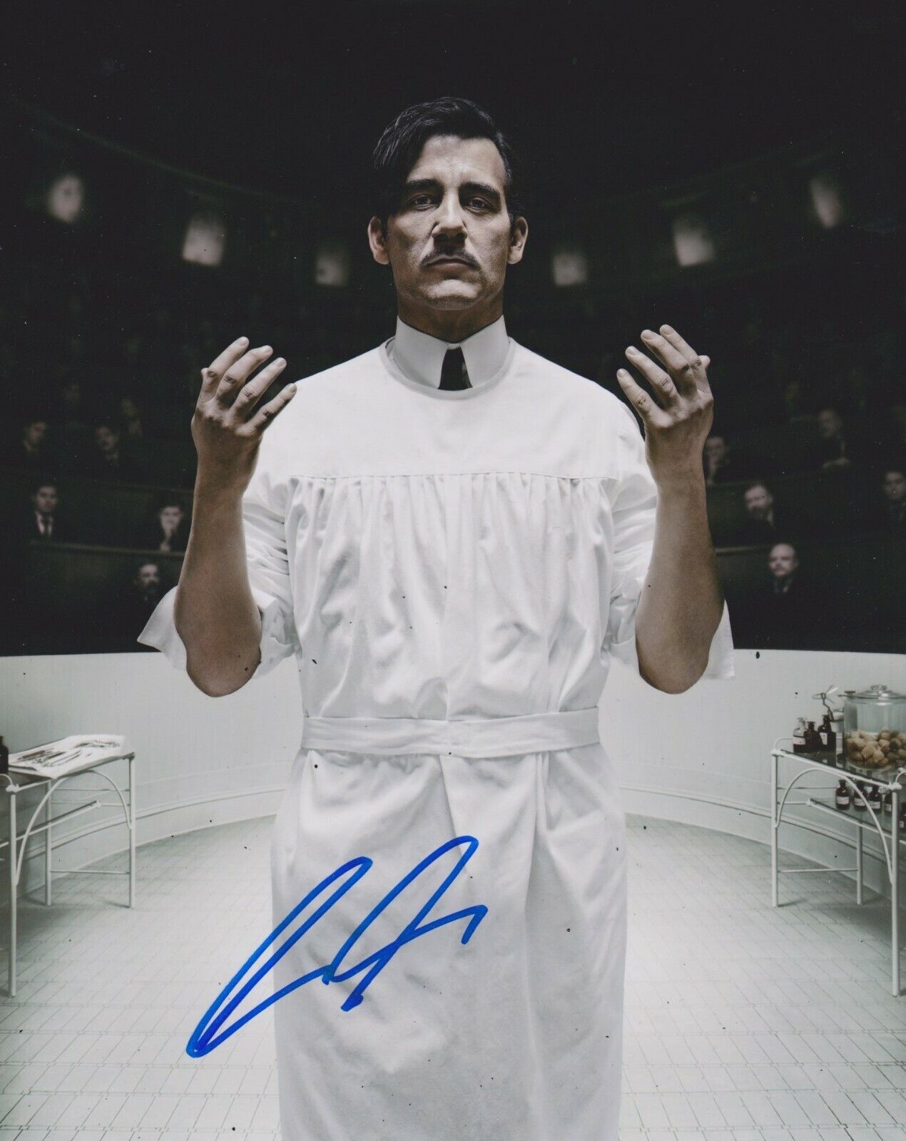 Clive Owen Signed The Knick 10x8 Photo Poster painting AFTAL