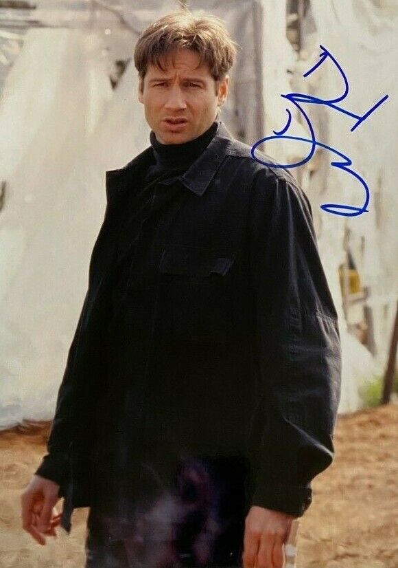 David Duchovny signed autographed 11x14 Photo Poster painting X-Files Fox Mulder