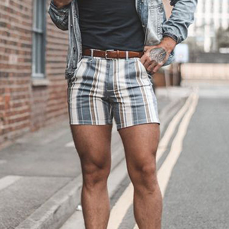 Casual Cotton Linen Shorts &ndash; Vintage Streetwear for Men