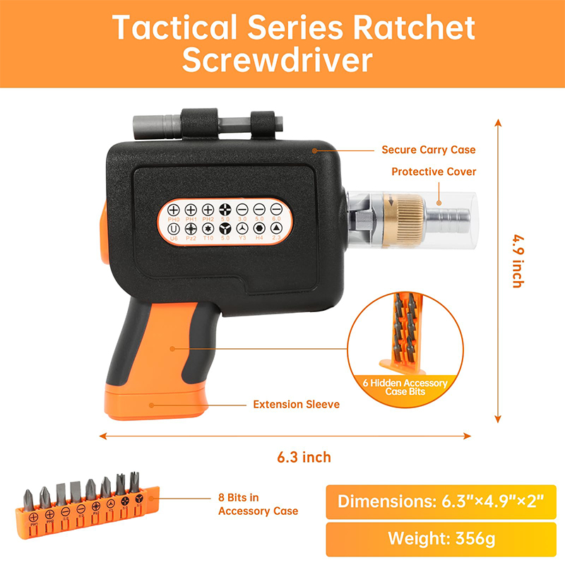 SAKER® Ratchet Screwdriver Set