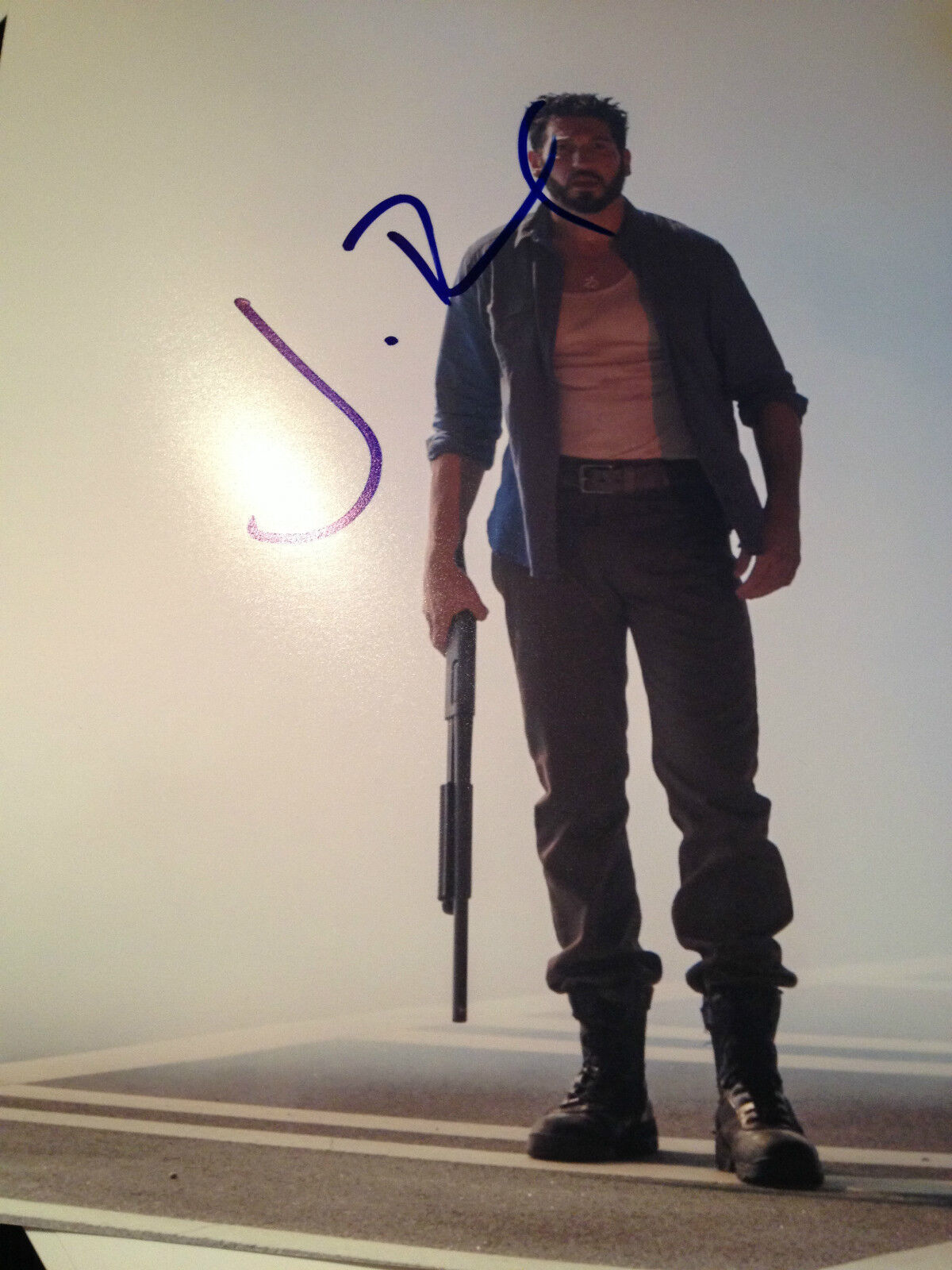 Jon Bernthal signed autographed 8x10 Photo Poster painting Walking Dead Rare Photo Poster painting Season 3