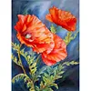 uk.everydayedeals Diamond Painting - Full Round - Red Flower