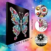 (Pre-Framed)Butterfly-Special Shape Diamond Painting Kit(25x25cm)