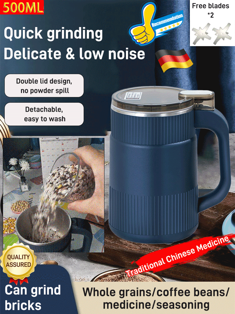 ⏳Time-limited Special⏰Large Capacity Electric High Speed Crushing and Grinding Cup🫘