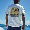 Men's Coastal Vibes Graphic Tee by Inlyline