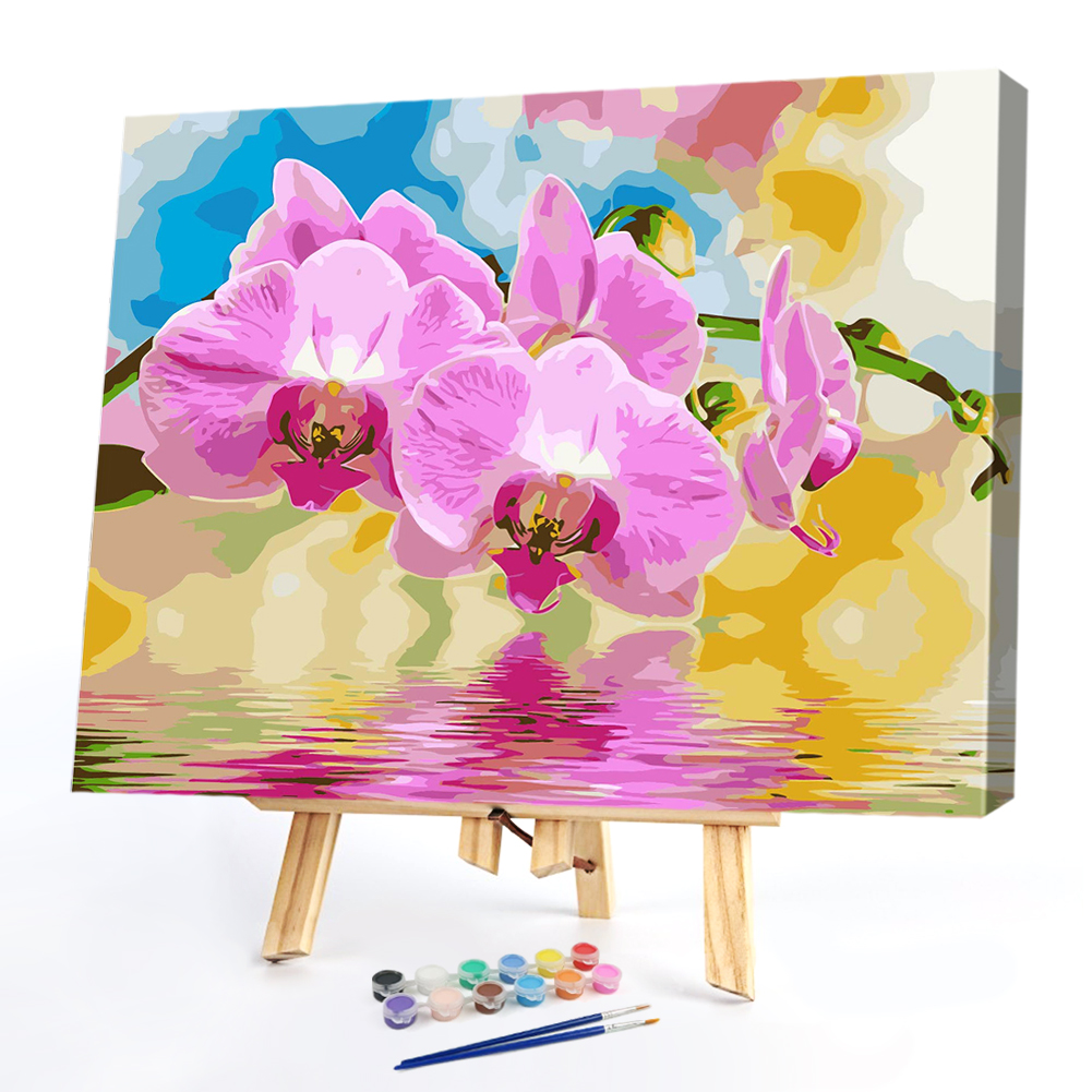 

40*50CM Paint By Numbers-Flowers, 501 Original