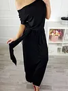 Flexible Neck Designed Bandage Maxi Dress