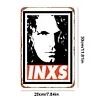 [Grande Taille]INXS - Panneaux en &eacute;tain m&eacute;tallique(30*40cm)