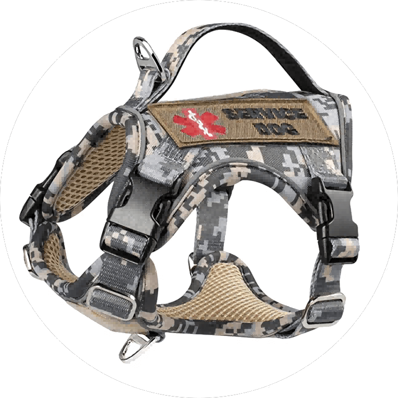 Fearless Vanguars Series - Reflective puppy harness for outdoor training