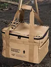 20 L Picnic Bag Camping Storage Bag Portable Camping Hiking Meal Bag with Handle