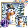 Snowman - Square AB Drills Diamond Painting(45*45cm)