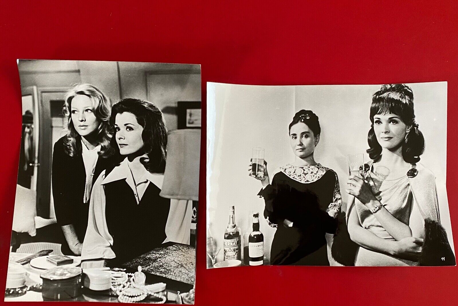 2 X Die Clique 1966 - Walter - Pettet - Film Still Press Photo Poster painting Bundle (Pf - 5