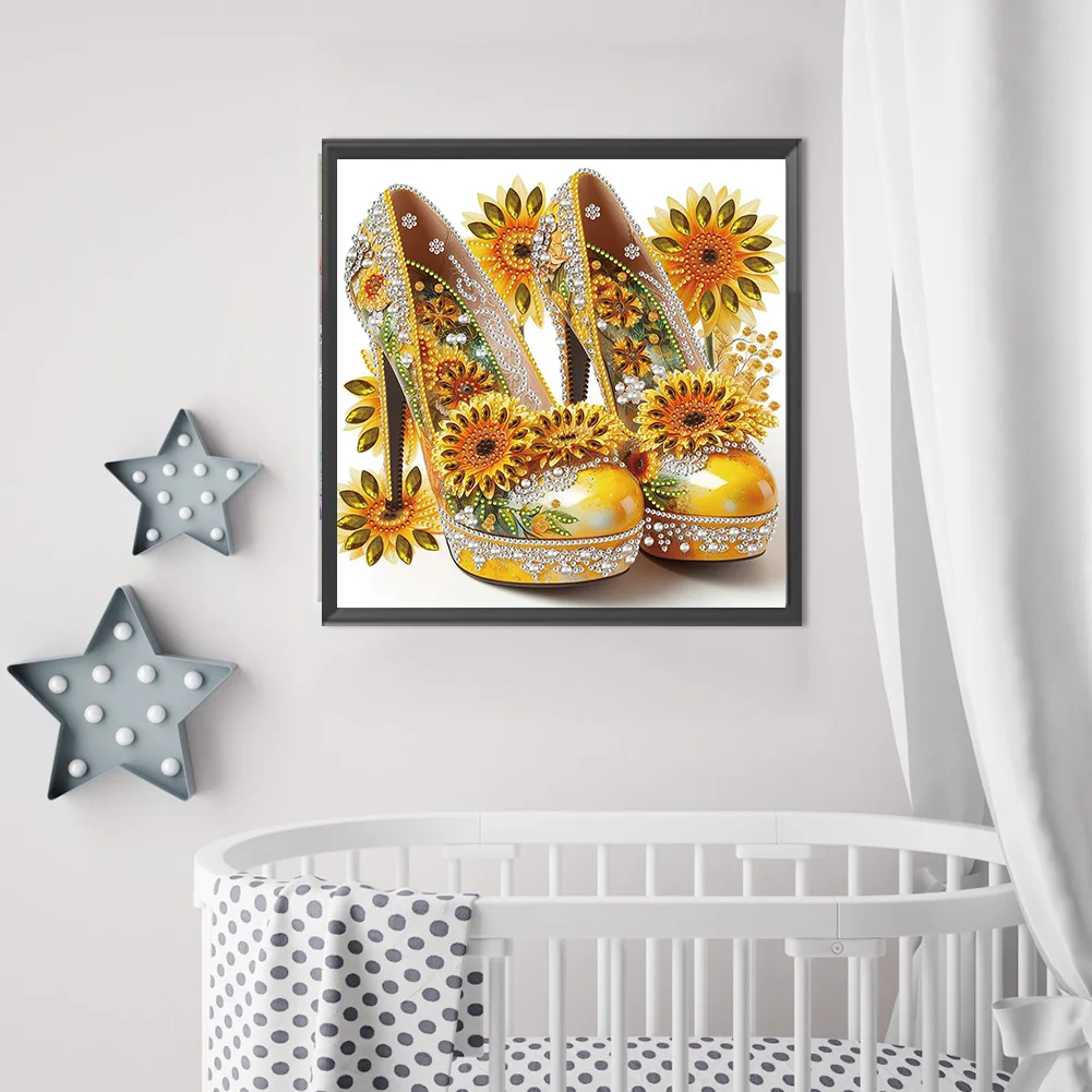 Diamond Painting - Partial Special Shaped Drill - High Heel(Canvas|30*30cm)