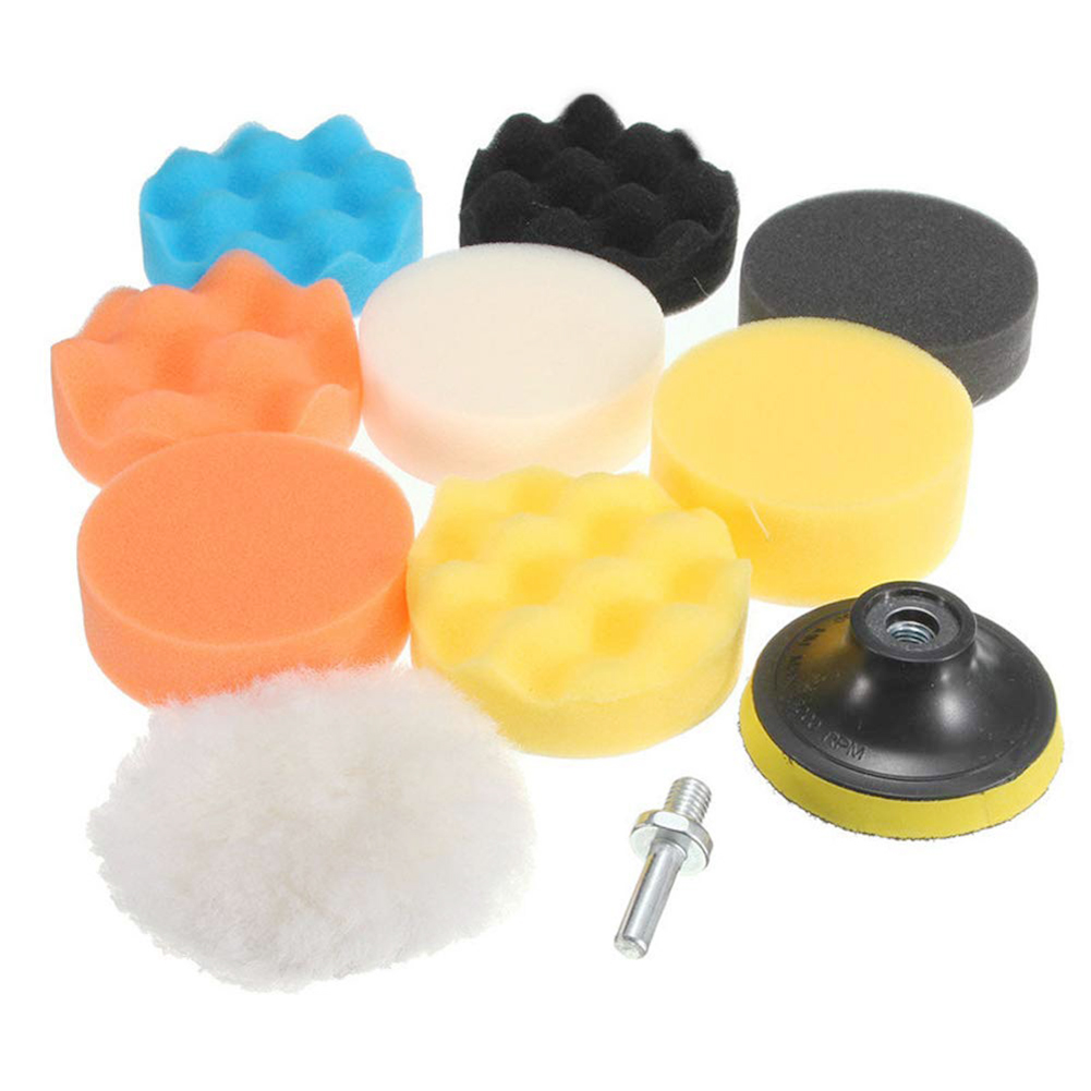 

11pcs 3 inch Car Polishing Disc Wheel Set Waxing Buffing Pad, 501 Original