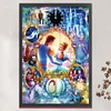 (Big Size) Princess Cinderella And Prince - 11CT Stamped Cross Stitch 50*70cm/19.69*27.56in