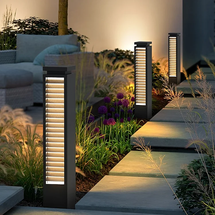 Waterproof LED Modern Path Lights Outdoor Post Lights Garden Lights Patio Lights - Appledas