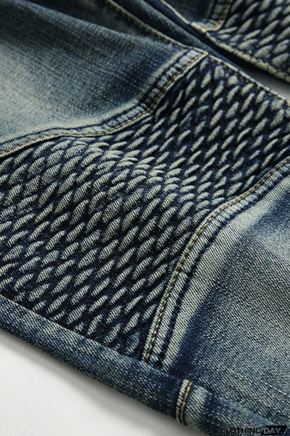 The cowboy blue Street Patchwork Make Old Fold Bottoms