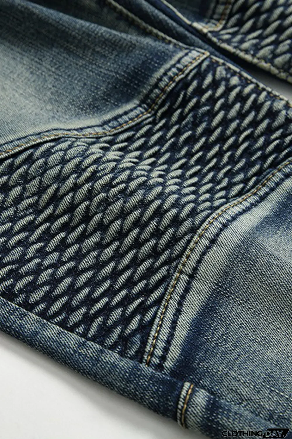 The cowboy blue Street Patchwork Make Old Fold Bottoms