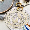 【Wholesale Discount】Thread Holder Wooden Bird Embroidery Floss Organizer Cross Stitch Thread Holder Storage
