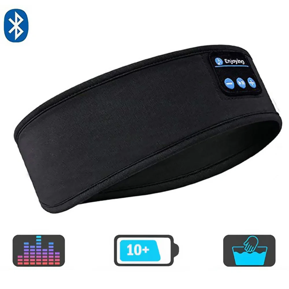 Meladen™ Bluetooth Kopftuch Kopfbedeckung Drahtlose Schlafmusik Augenmaske