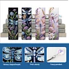 4Pcs Special Shape Flowers Dragonfly 5D DIY Diamond Painting Bookmark for Adults