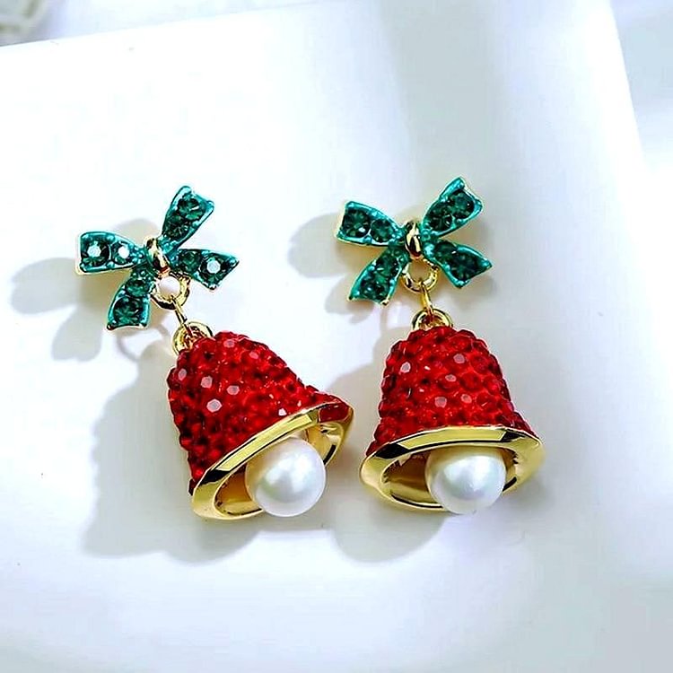 Jingle Bell Earrings-Mayoulove