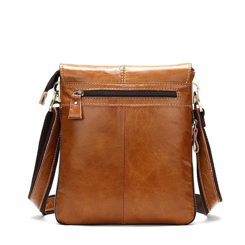 Durable Leather Stitching Crossbody Bags