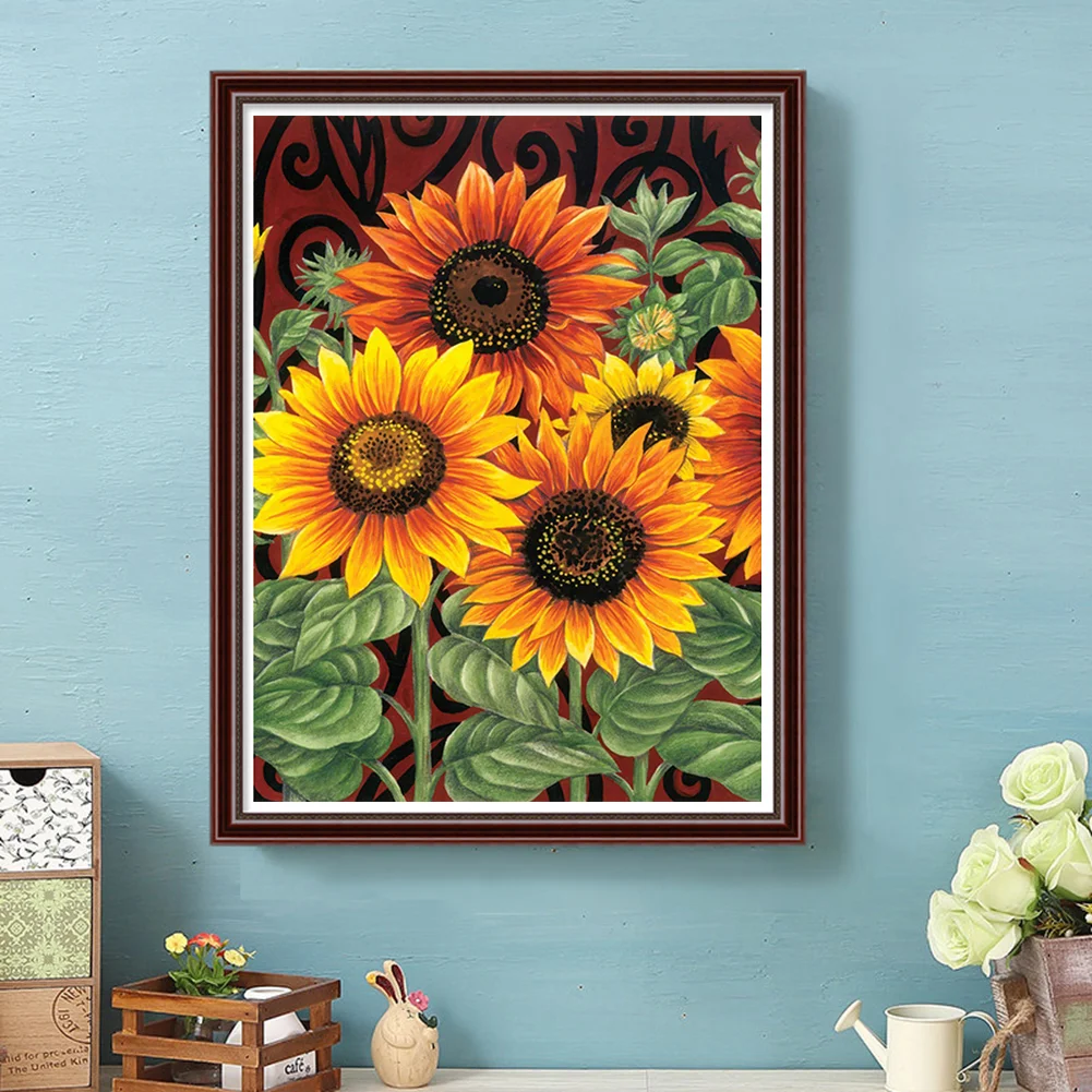 DIY Paint By Number 40*50cm - Flower