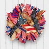 4th of July Wreath Patriotic American Wreath for Independence Day & Memorial Day