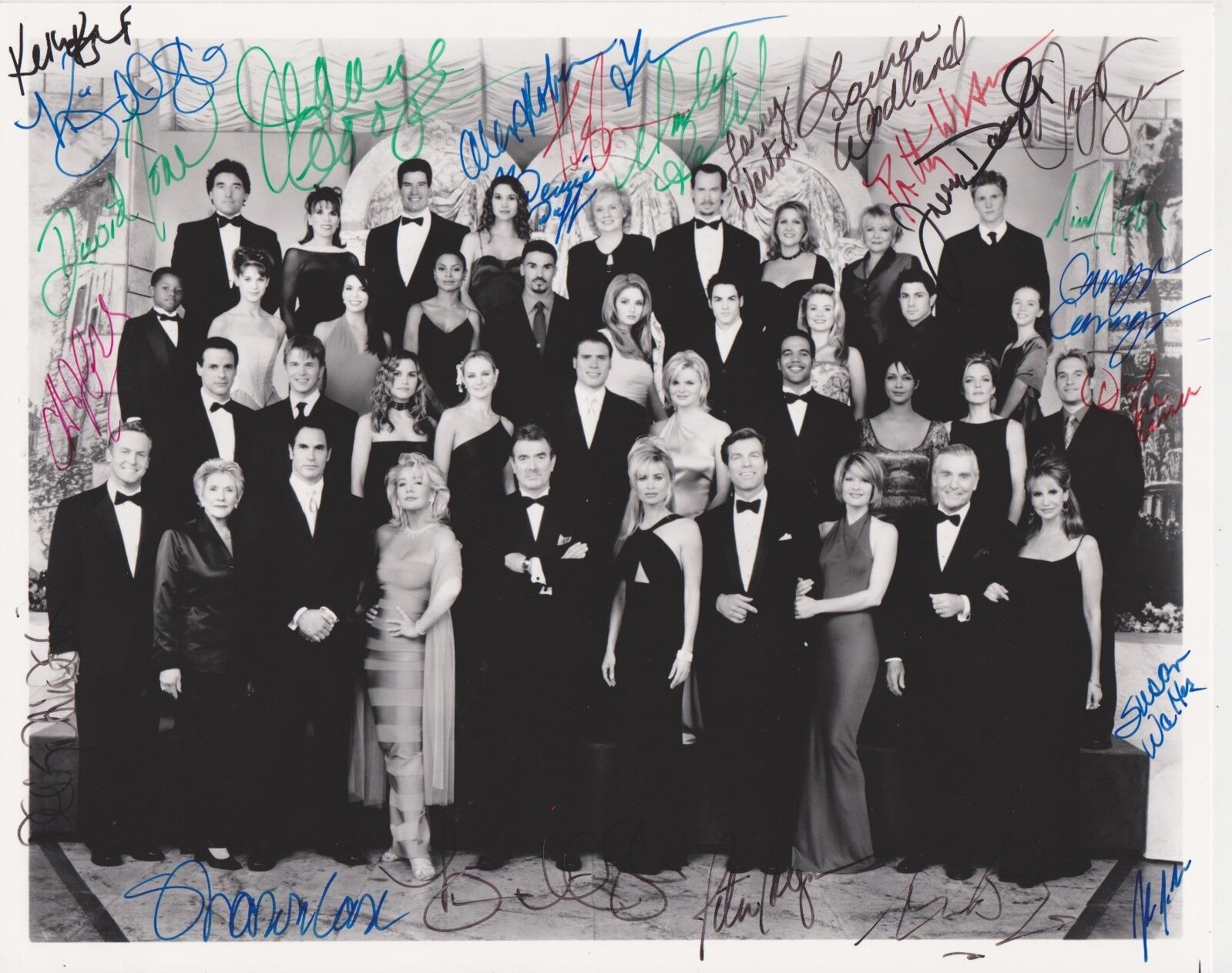 The Young and the Restless Signed Photo Poster painting - SIGNED BY 25 CAST MEMBERS!!! WOW!!!!!!