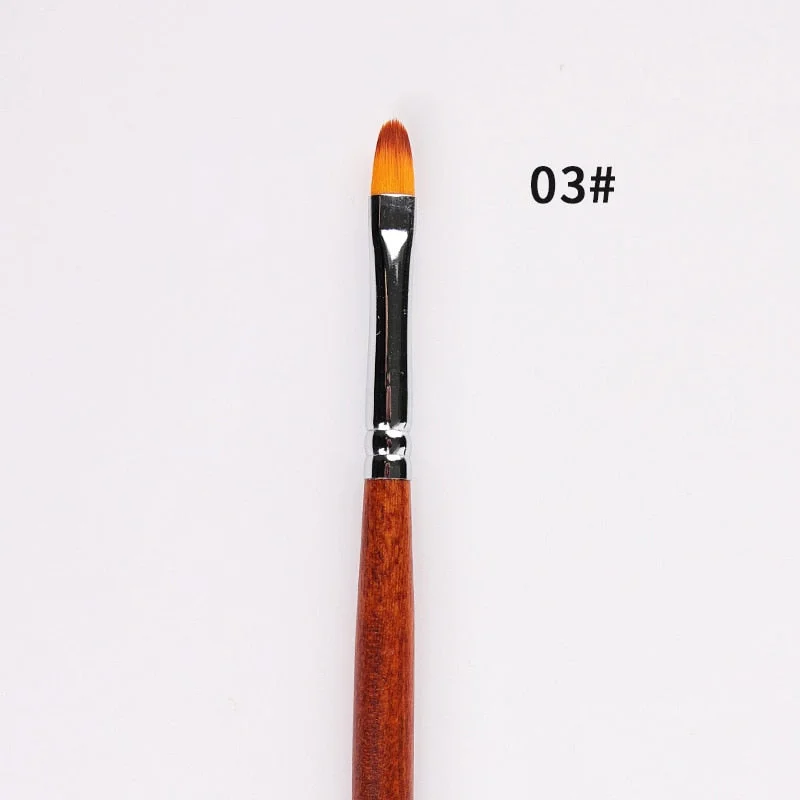 1 Pc Double Way Rhinestone Silicone Nail Brush Carving Emboss Hollow Pottery Pen UV Gel Shaping Silicone Brushes Nail Art Tool-Nail Inspo