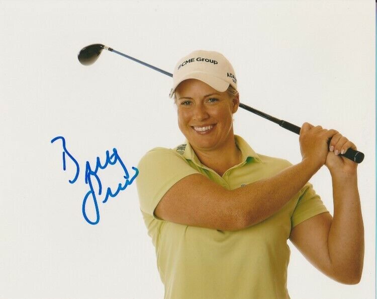 BRITTANY LINCICOME SIGNED LPGA GOLF 8x10 Photo Poster painting #4 Autograph PROOF