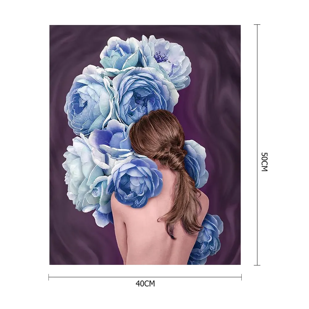 DIY Paint By Number 40*50cm - Flower Personification