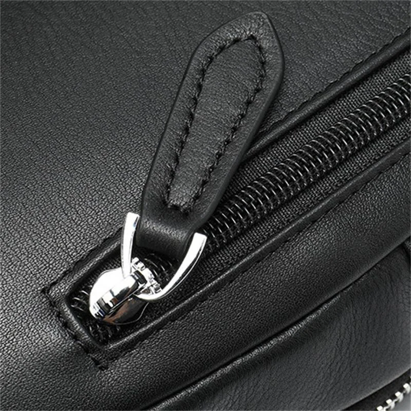 Men's Chest Bag Casual Fashion Shoulder Bag Leather Chest Bag