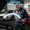 Flexible LED Flashlight Stick Rechargeable 28 Inch Bendable Mechanic Light with 3 Brightness Modes Work Light for Mechanics Car Repairs Inspections Tight Spaces