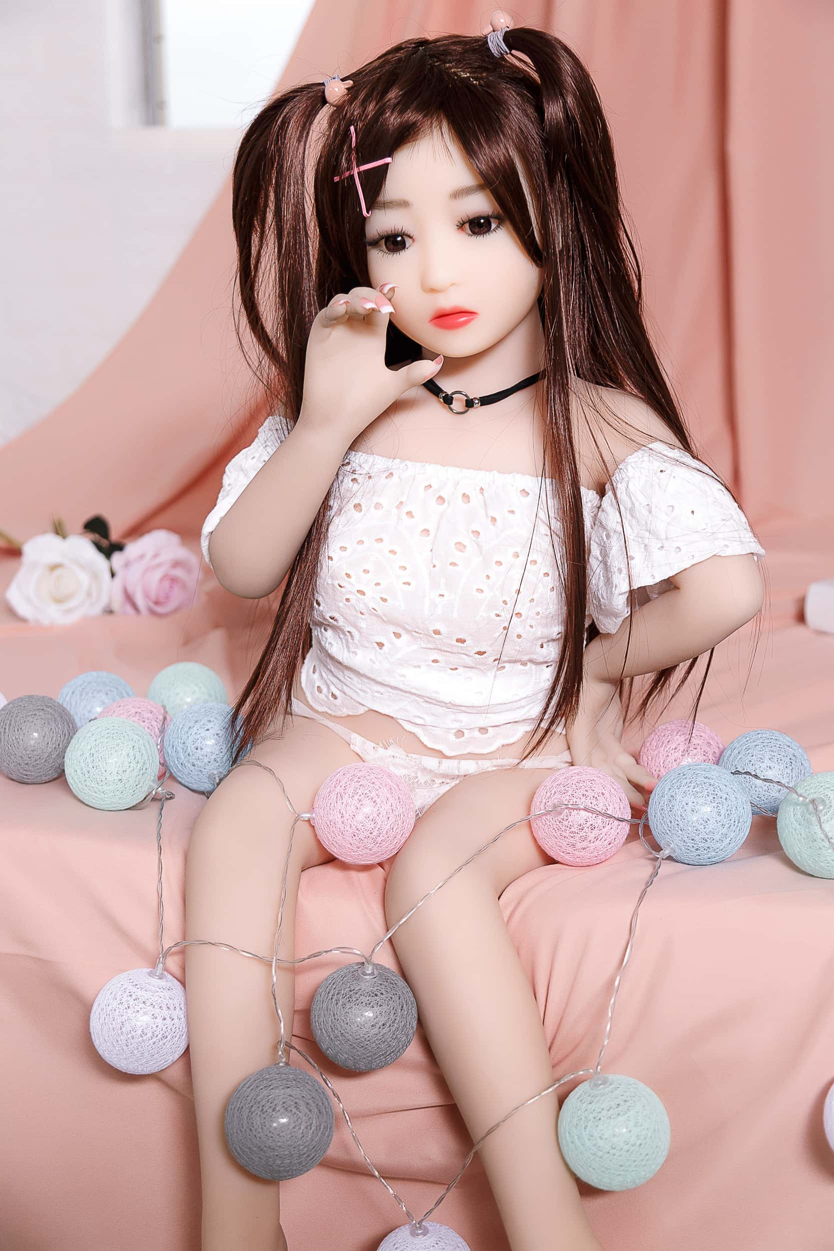 Mini Love Doll Aibei Doll 100cm (3.28') TPE Small Breast #16 - Harper (NO.764) Aibei Doll Littlelovedoll