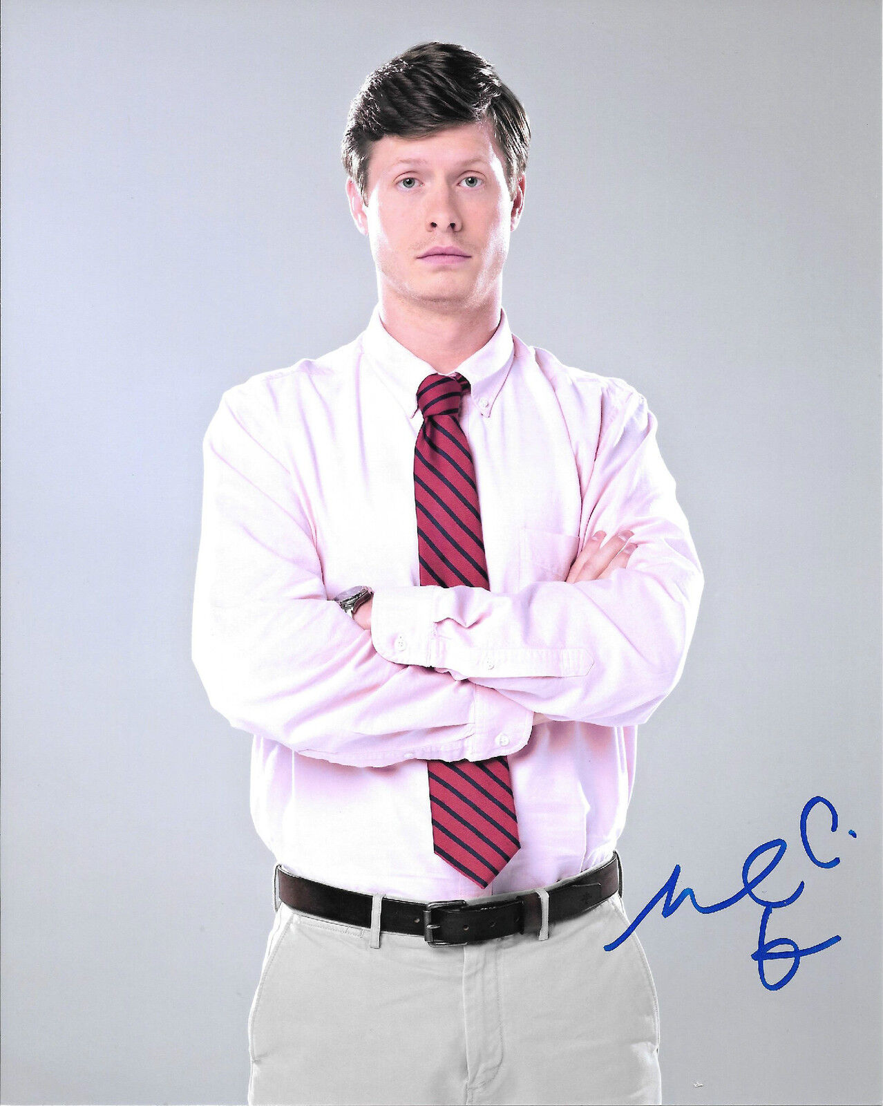 GFA Workaholics * ANDERS HOLM * Signed Autographed 8x10 Photo Poster painting AD4 COA