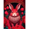 Diamond Painting -DIY Round Drill Rabbit